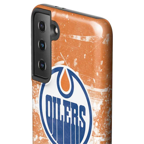 NHL Edmonton Oilers Frozen Galaxy S21 FE Pro Case