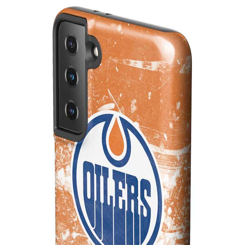 NHL Edmonton Oilers Frozen Galaxy S21 Plus 5G Pro Case