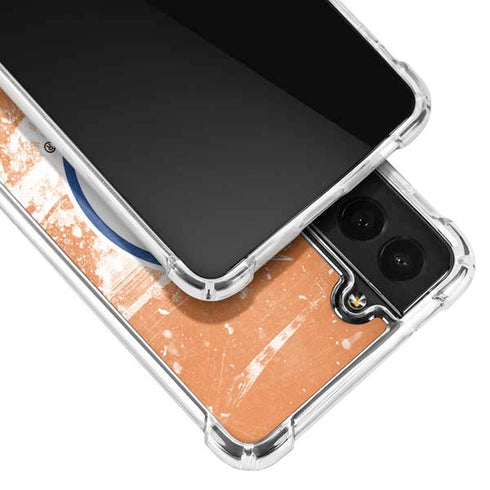 NHL Edmonton Oilers Frozen Galaxy S22 Plus Clear Case