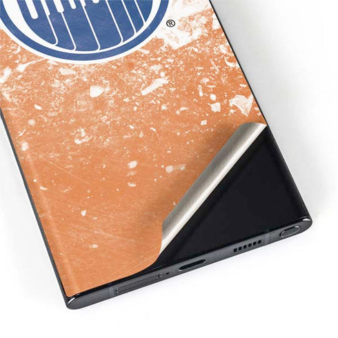 NHL Edmonton Oilers Frozen Galaxy S22 Ultra Skin