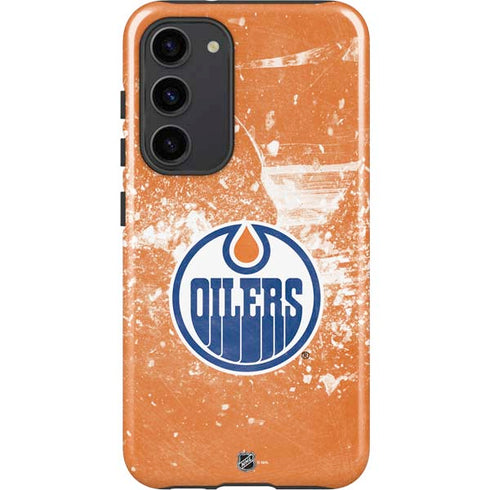 NHL Edmonton Oilers Frozen Galaxy S23 Plus Pro Case