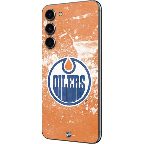 NHL Edmonton Oilers Frozen Galaxy S23 Plus Skin