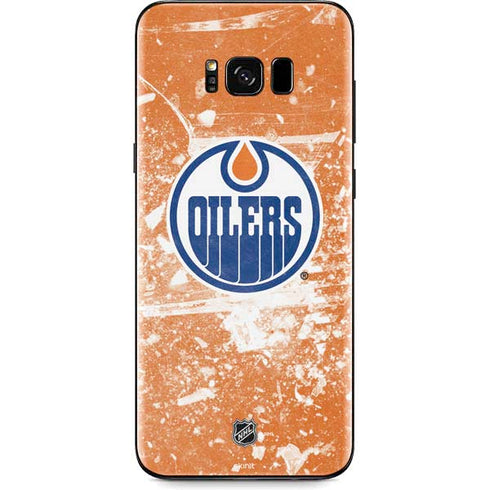 NHL Edmonton Oilers Frozen Galaxy S8 Skin