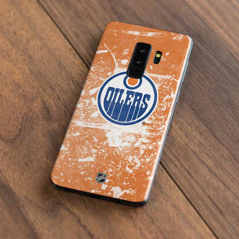 NHL Edmonton Oilers Frozen Galaxy S9 Plus Skin
