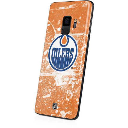 NHL Edmonton Oilers Frozen Galaxy S9 Skin