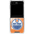 NHL Edmonton Oilers Frozen Galaxy Z Flip5 5G Clear Case