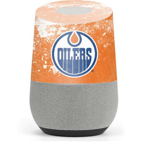 NHL Edmonton Oilers Frozen Google Home Skin
