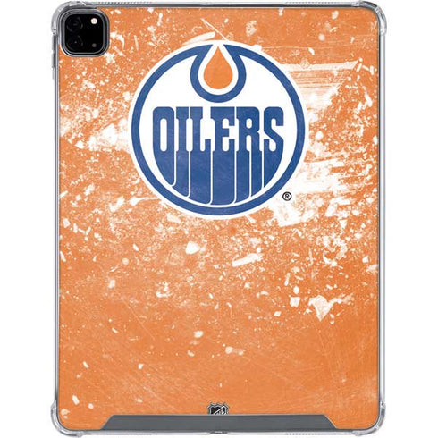 NHL Edmonton Oilers Frozen iPad Pro 12.9in (2020) Clear Case