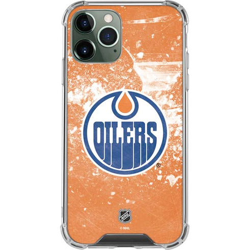 NHL Edmonton Oilers Frozen iPhone 11 Pro Max Clear Case