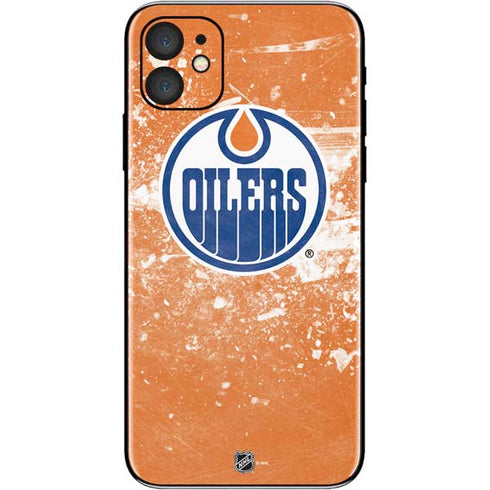 NHL Edmonton Oilers Frozen iPhone 11 Skin