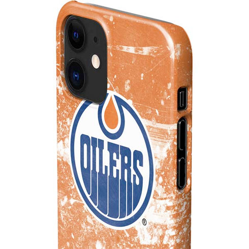 NHL Edmonton Oilers Frozen iPhone 12 Mini Lite Case