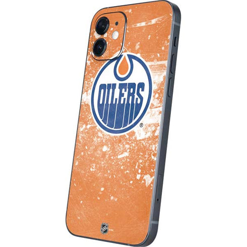 NHL Edmonton Oilers Frozen iPhone 12 Mini Skin