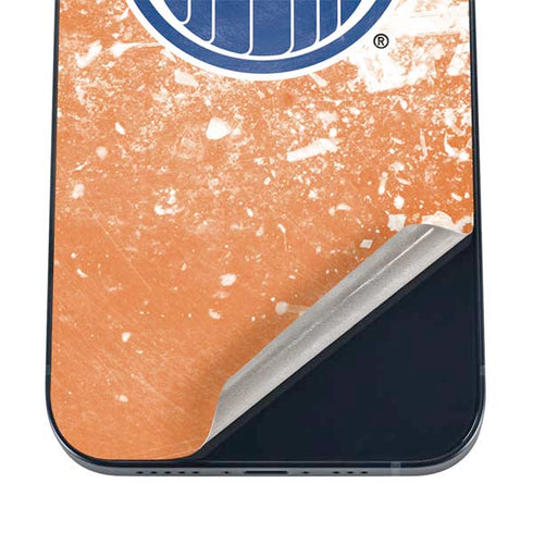 NHL Edmonton Oilers Frozen iPhone 12 Mini Skin