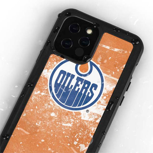 NHL Edmonton Oilers Frozen iPhone 12 Pro Max Waterproof Case