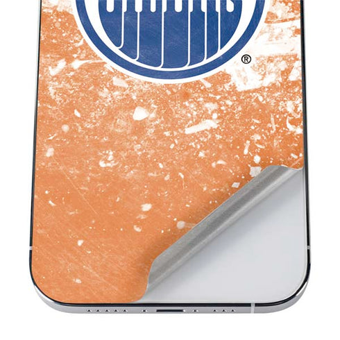NHL Edmonton Oilers Frozen iPhone 12 Pro Skin