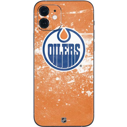 NHL Edmonton Oilers Frozen iPhone 12 Skin