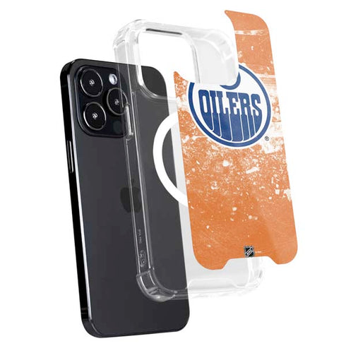 NHL Edmonton Oilers Frozen iPhone 13 Pro Max MagSafe Case