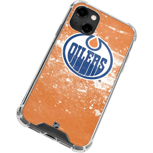 NHL Edmonton Oilers Frozen iPhone 14 Clear Case