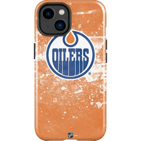 NHL Edmonton Oilers Frozen iPhone 15 Plus Impact Case