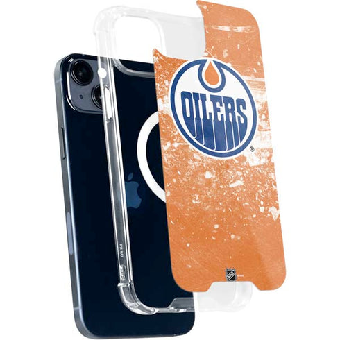 NHL Edmonton Oilers Frozen iPhone 14 Plus MagSafe Case