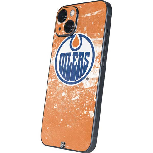 NHL Edmonton Oilers Frozen iPhone 14 Plus Skin