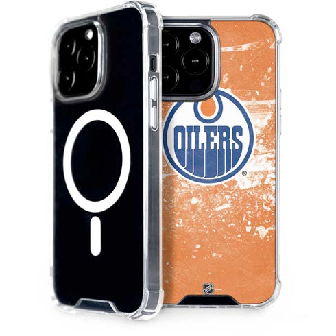 NHL Edmonton Oilers Frozen iPhone 15 Pro Max MagSafe Case