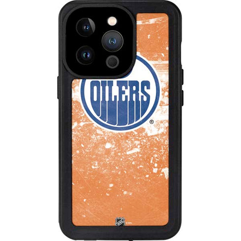 NHL Edmonton Oilers Frozen iPhone 14 Pro Waterproof Case