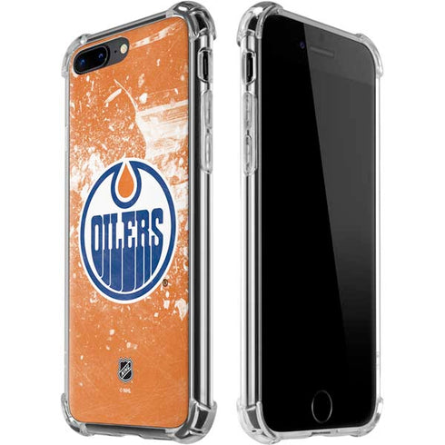 NHL Edmonton Oilers Frozen iPhone 7/8 Plus Clear Case