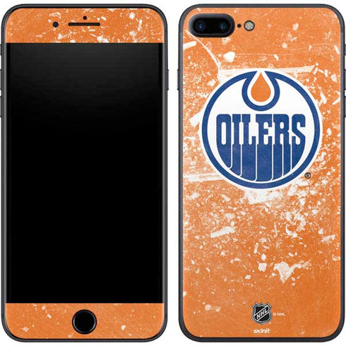 NHL Edmonton Oilers Frozen iPhone 8 Plus Skin