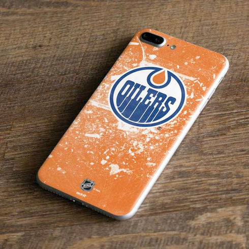 NHL Edmonton Oilers Frozen iPhone 8 Plus Skin