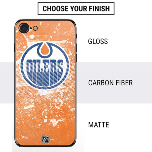 NHL Edmonton Oilers Frozen iPhone SE (2nd & 3rd Gen) Skin