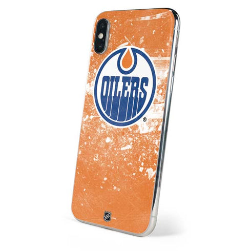 NHL Edmonton Oilers Frozen iPhone X Skin