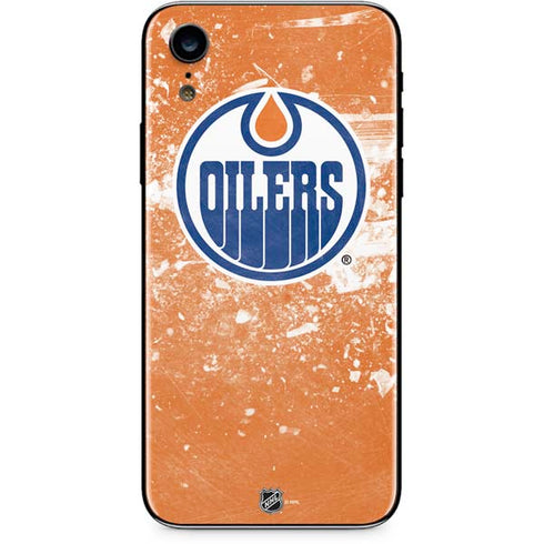 NHL Edmonton Oilers Frozen iPhone XR Skin