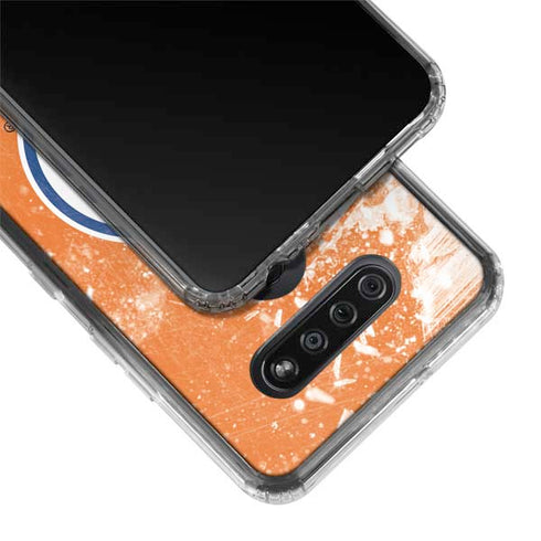 NHL Edmonton Oilers Frozen LG K51/Q51 Clear Case