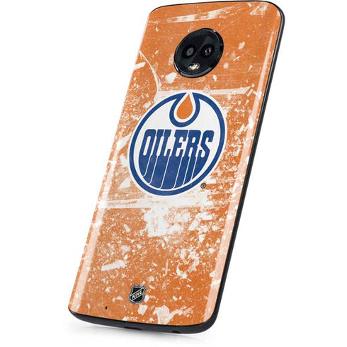 NHL Edmonton Oilers Frozen Moto G6 Skin