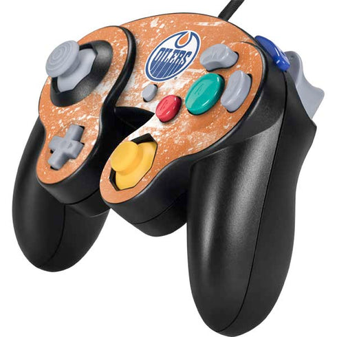 NHL Edmonton Oilers Frozen Nintendo GameCube Controller Skin