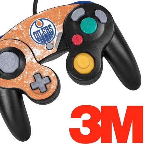 NHL Edmonton Oilers Frozen Nintendo GameCube Controller Skin