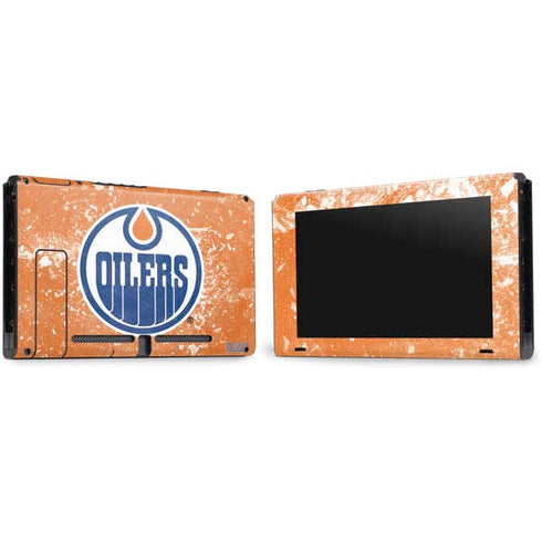 NHL Edmonton Oilers Frozen Nintendo Switch Bundle Skin