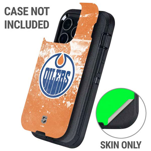 NHL Edmonton Oilers Frozen Otterbox Defender iPhone Skin