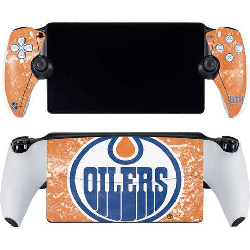 NHL Edmonton Oilers Frozen PlayStation Portal Remote Player Skin