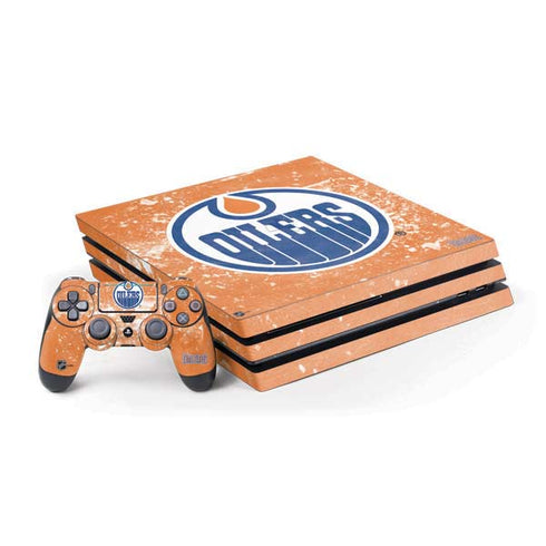 NHL Edmonton Oilers Frozen PS4 Pro Bundle Skin