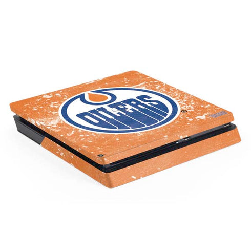 NHL Edmonton Oilers Frozen PS4 Slim Skin