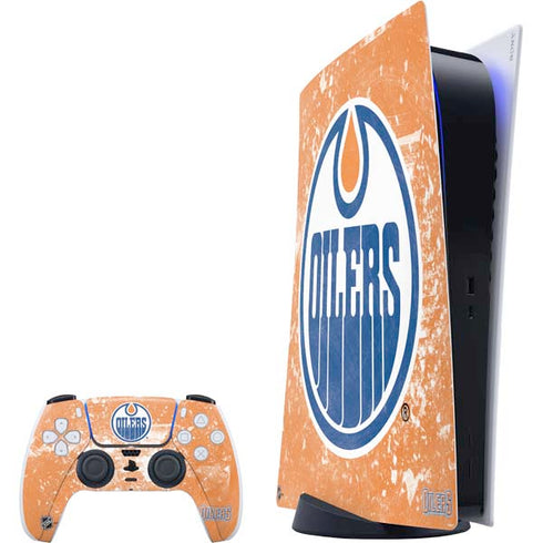 NHL Edmonton Oilers Frozen PS5 Digital Edition Bundle Skin