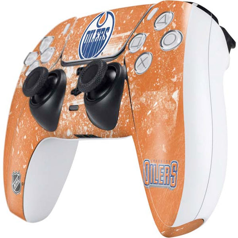 NHL Edmonton Oilers Frozen PS5 Controller Skin