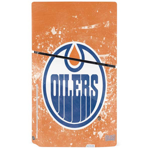 NHL Edmonton Oilers Frozen PS5 Slim Disk Bundle Skin