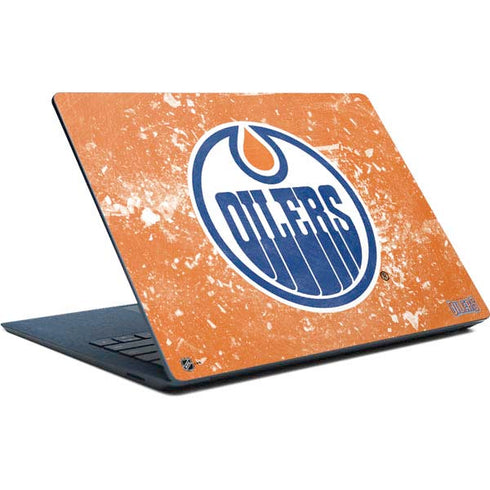 NHL Edmonton Oilers Frozen Surface Laptop Skin