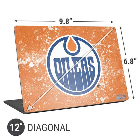 NHL Edmonton Oilers Frozen Universal Laptop 12in (9.8 x 6.8in) Skin