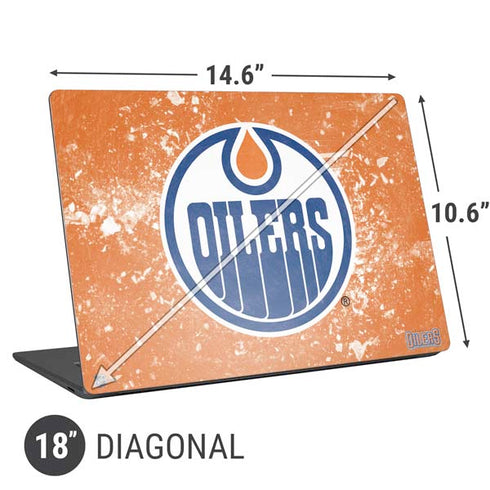 NHL Edmonton Oilers Frozen Universal Laptop 18in (14.6 x 10.6in) Skin