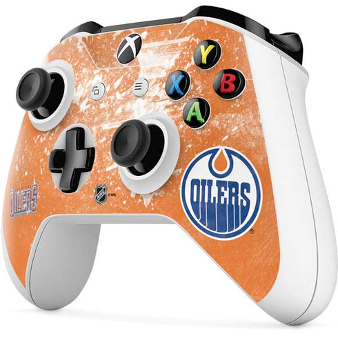 NHL Edmonton Oilers Frozen Xbox One S Controller Skin