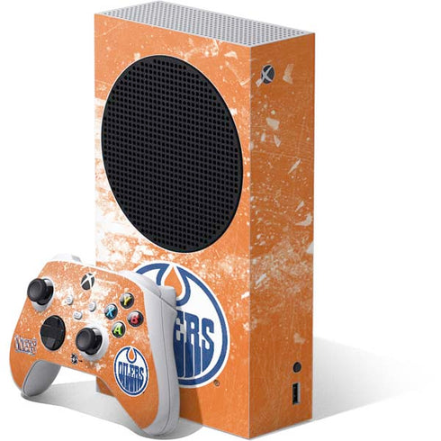 NHL Edmonton Oilers Frozen Xbox Series S Skins